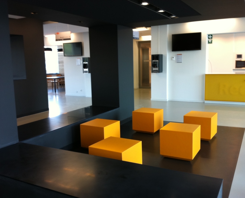 Coated foam, education, schoolfurniture, schoolinrichting, gecoat schuim, gecoatschuim, furniture, meubels