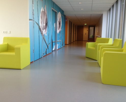 Coated foam, health care, furniture, easy to clean, softseating