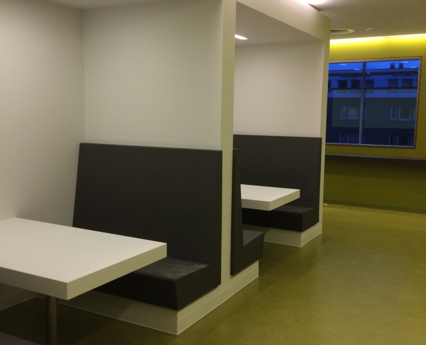 Coated foam, education, schoolfurniture, schoolinrichting, gecoat schuim, gecoatschuim, furniture, meubels