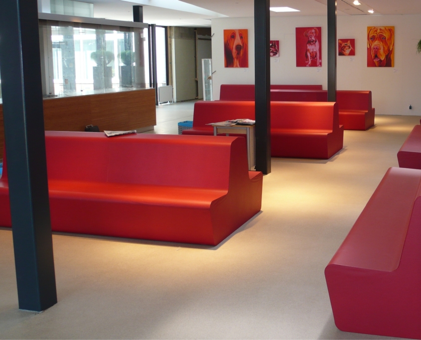 Coated foam, health care, furniture, easy to clean, softseating