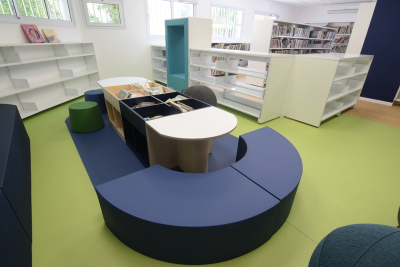 Silicon coated foam furniture library